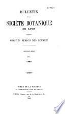 Bulletin de la Société botanique de Lyon