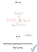 Bulletin de la Société chimique de France