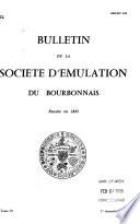Bulletin de la Société d'émulation du Bourbonnais