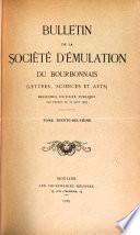 Bulletin de la Société d'émulation du Bourbonnais