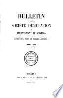 Bulletin de la Société d'émulation du Département de l'Allier