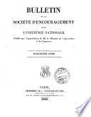 Bulletin de la Société d'encouragement pour l'industrie nationale