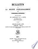 Bulletin de la Société d'encouragement pour l'industrie nationale
