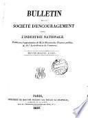 Bulletin de la Société d'encouragement pour l'industrie nationale