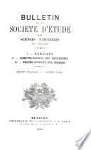 Bulletin de la Société d'étude des sciences naturelles de Béziers