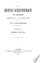 Bulletin de la Societe d'etudes scientifiques du Limousin et de sa Section de radiesthesie