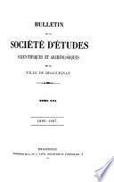 Bulletin de la Société d'etudes scientifiques et archéologiques de Draguignan et du Var