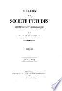 Bulletin de la Société d'Etudes Scientifiques et Archéologiques de la Ville de Draguignan