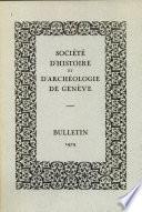 Bulletin de la Societe D'Histoire et D'Archelogie