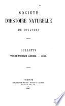 Bulletin de la Société d'histoire naturelle de Toulouse