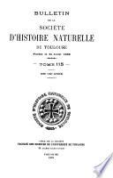 Bulletin de la Société d'histoire naturelle de Toulouse