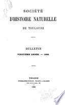 Bulletin de la Société d'histoire naturelle de Toulouse