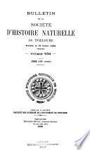 Bulletin de la Société d'histoire naturelle de Toulouse