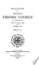 Bulletin de la Société d'histoire naturelle de Toulouse