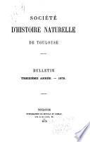 Bulletin de la Société d'histoire naturelle de Toulouse