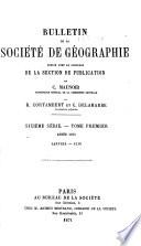 Bulletin de la Société de géographie