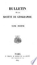 Bulletin de la Société de géographie