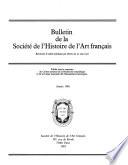 Bulletin de la Société de l'histoire de l'art français