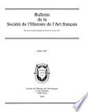 Bulletin de la Société de l'histoire de l'art français