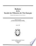 Bulletin de la Société de l'histoire de l'art français
