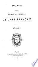 Bulletin de la Société de l'histoire de l'art français