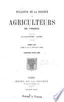 Bulletin de la Société des agriculteurs de France