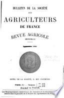 Bulletin de la Société des agriculteurs de France
