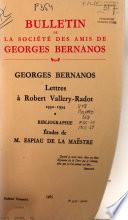 Bulletin de la Société des amis de Georges Bernanos