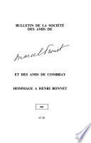 Bulletin de la Société des amis de Marcel Proust et des amis de Combray