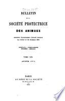 Bulletin de la Sociètè des Animaux a Paris