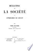 Bulletin de la Société des antiquaires de l'Ouest et des musées de Poitiers