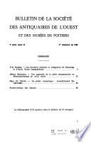 Bulletin de la Société des antiquaires de l'Ouest et des musées de Poitiers
