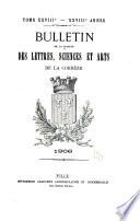 Bulletin de la Société des lettres, sciences et arts de la Corrèze