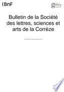 bulletin de la société des lettres, sciences et arts de la corrèze