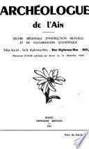 Bulletin de la Société des naturalistes et des archéologues de l'Ain