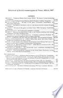Bulletin de la Société entomologique de France
