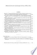 Bulletin de la Société entomologique de France