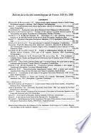 Bulletin de la Société entomologique de France