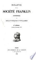 Bulletin de la Société Franklin