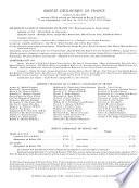 Bulletin de la Société geologique de France