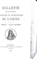 Bulletin de la Société historique et archéologique de lO̕rne