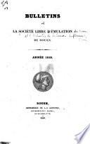 Bulletin de la Société libre d'émulation du commerce et de l'industrie de la Seine-Inférieure