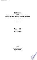 Bulletin de la Société mycologique de France