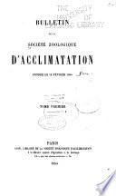 Bulletin de la Société nationale d'acclimatation et de protection de la nature de France