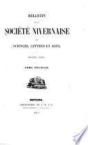 Bulletin de la Société nivernaise des lettres, sciences et arts