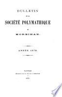 Bulletin de la Société polymathique du Morbihan