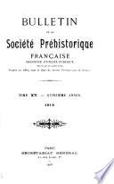 Bulletin de la Société préhistorique française
