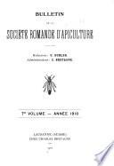 Bulletin de la Société romande d'apiculture