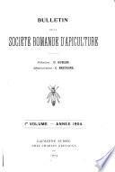 Bulletin de la Société romande d'apiculture
