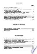 Bulletin de la Société Théophile Gautier